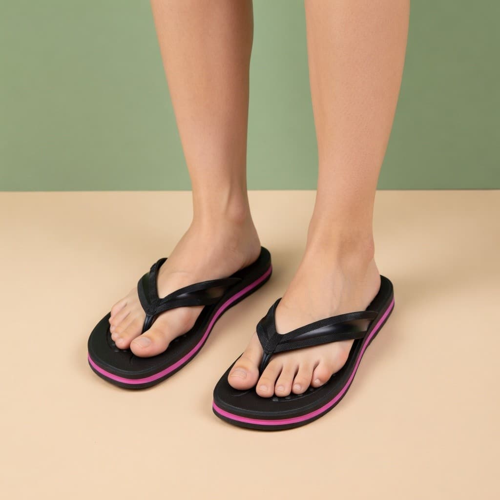 Chinelo Feminino Casual Estiloso Leve Confortável Passeio Praia Moda Tendência