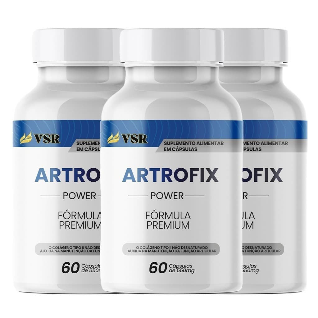 Kit 3 Artrofix 60 Capsulas - 100% Original - Envio Imediato