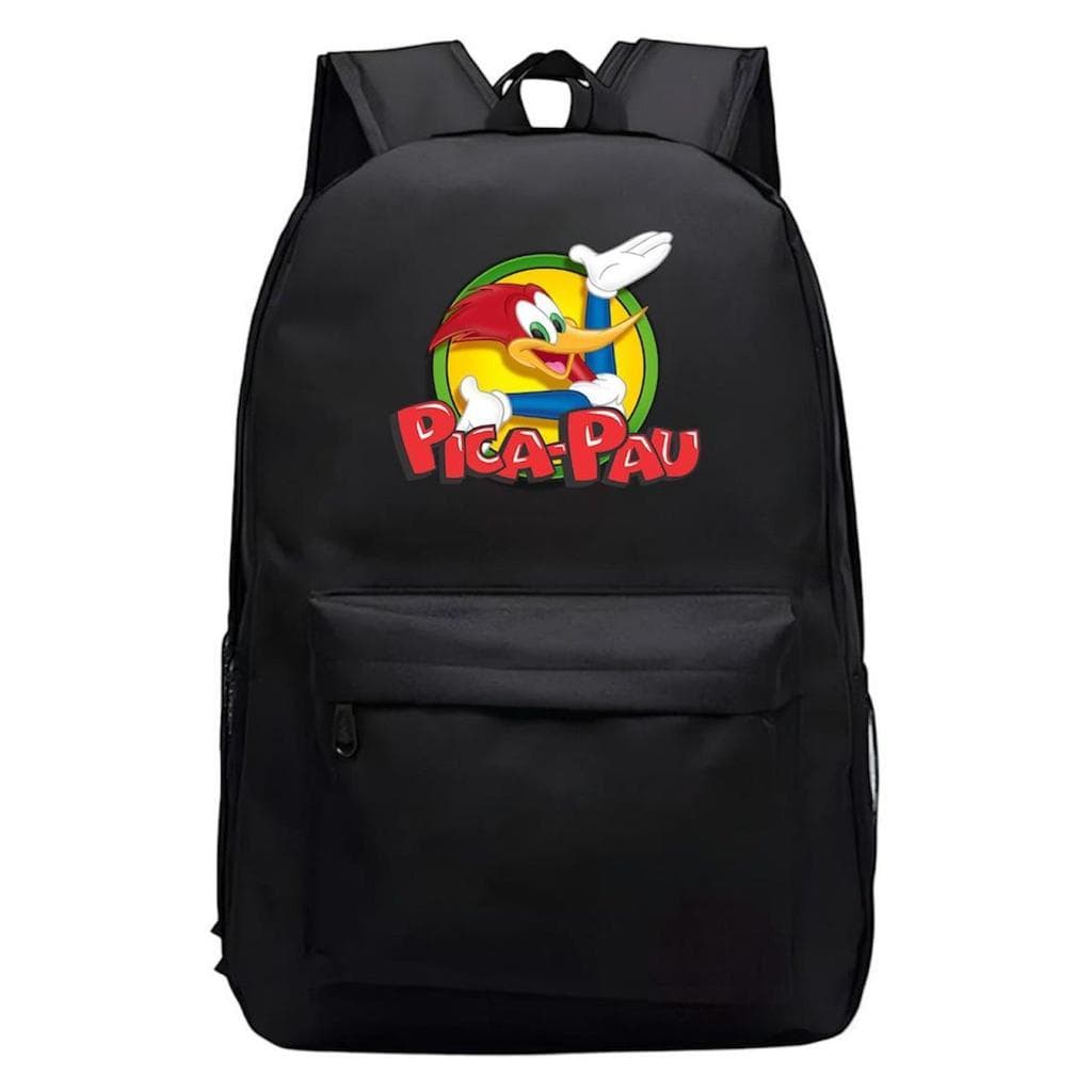 Mochila Escolar  Reforçada Infantil Unissex Nylon Impermeável Volta as Aulas
