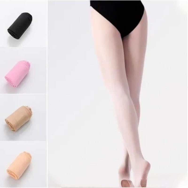 Profissional veludo Ballet collants branco adulto prática Solo dança buraco senhoras PL8U