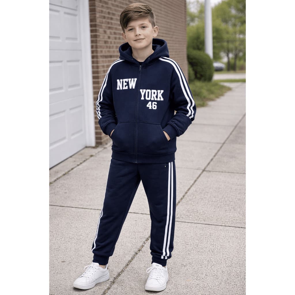 Conjunto Juvenil Masculino Listras New York 12 ao 16