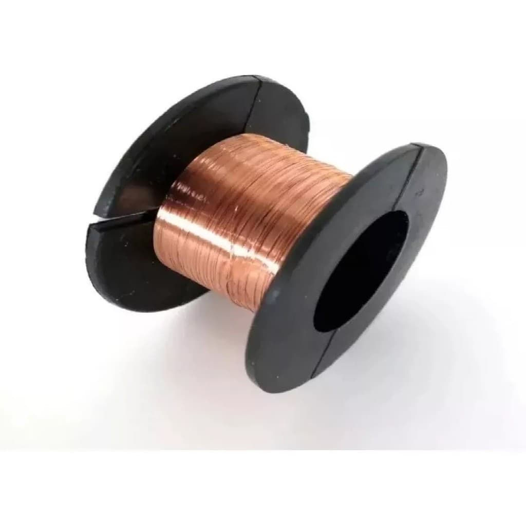 Rolo Fio De Cobre Reparo Jumper Trilha Placa 0.1 Esmaltado