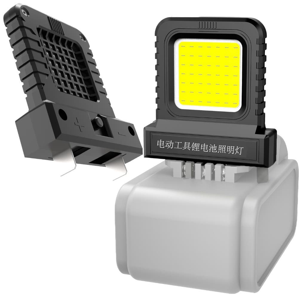 Para Bateria 20/21V 14W LED Luz De Trabalho Lanterna De Acampamento Mini Bolso [knwh-br]