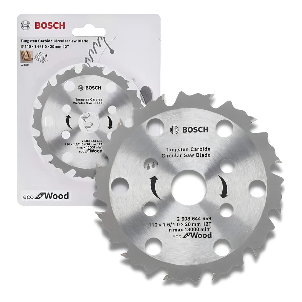 Disco Serra Circular Coolteq 110mm 12 Dentes Bosch Cinza