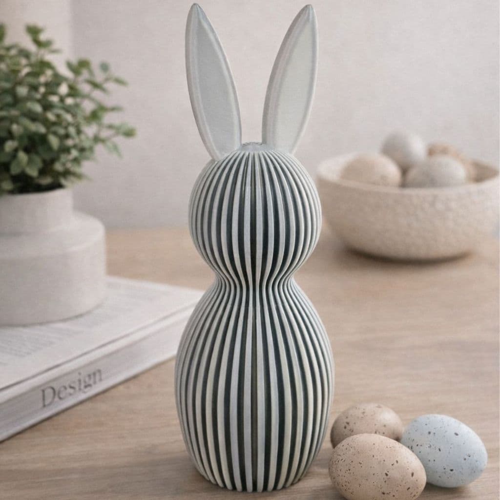 Coelho Páscoa Decorativo Estilo Moderno Escultura Minimalista