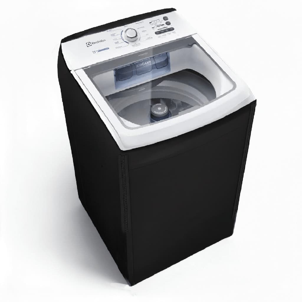 Capa Para Maquina de Lavar Roupas Electrolux LED17 17kg Com Ziper