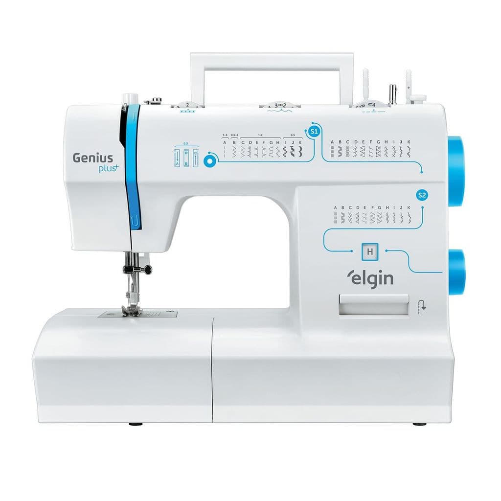 Máquina de Costura Genius Plus 31 Pontos 220V - Elgin