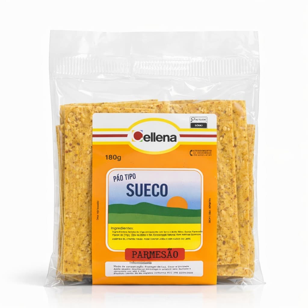Pão Tipo Sueco Parmesão CELLENA 180g