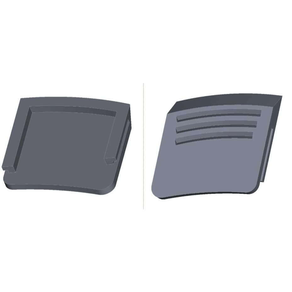 2Pcs Tampa de Bateria para Paquímetro WORKZONE DC-1 / VINCA DCLA-0605 | Reposição, decoração paquímetro