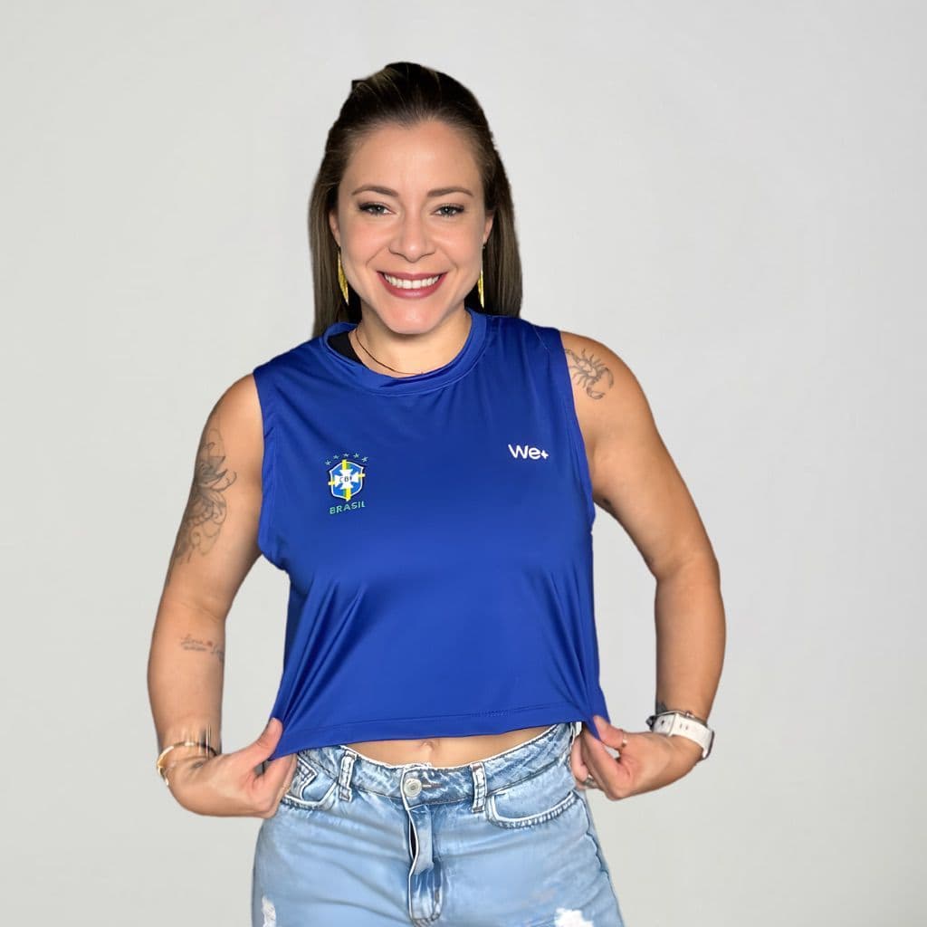 Cropped regata do Brasil