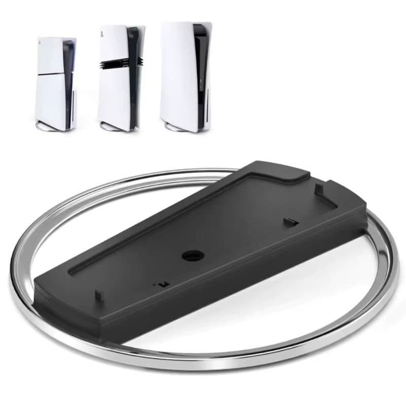 Suporte Vertical para PS5 / PS5 Slim / PS5 Pro – Base Metálica Antiderrapante