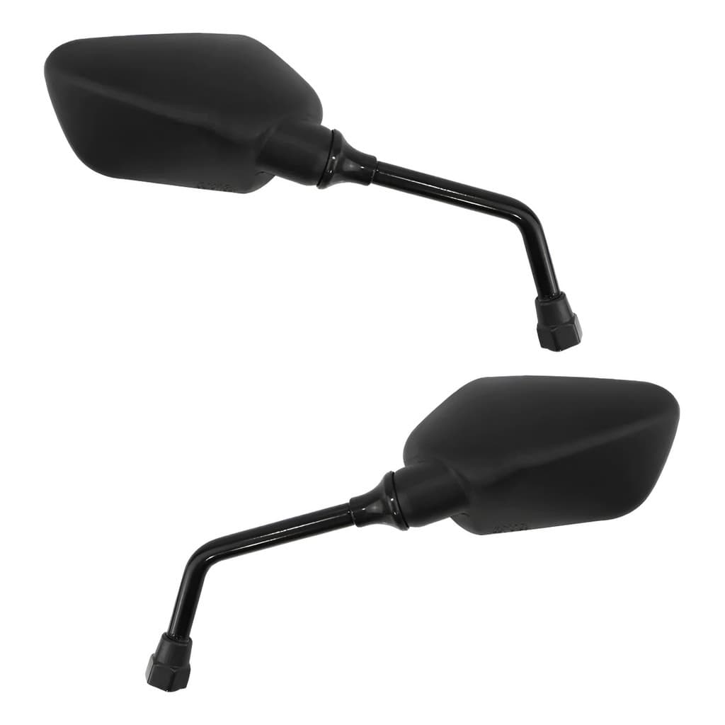 Par Retrovisor Mini Modelo CB 300R Haste Curta Esportivo Para Moto Honda CG 160 Titan Fan Start 125 150 Rosca Normal