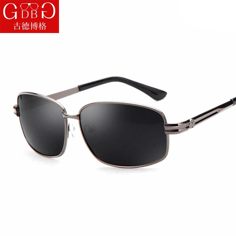 Novo estilo óculos de sol quadrados masculino motorista óculos polarizados condução condução na moda óculos de sol olhos