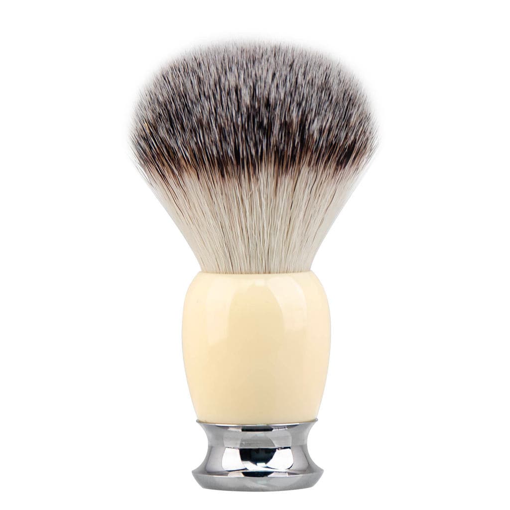 ZY Escova de barbear masculina, barbear molhado, macio, Rayon, escova de barbear, sabão, espuma, escova macia
