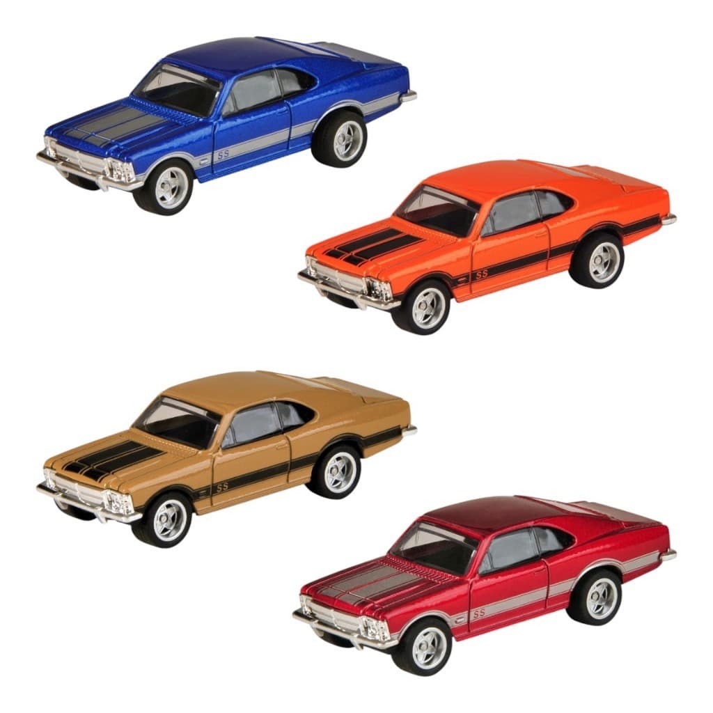 Miniatura Opala Ss 1978 Chevrolet 100 Anos Metálico 1:64