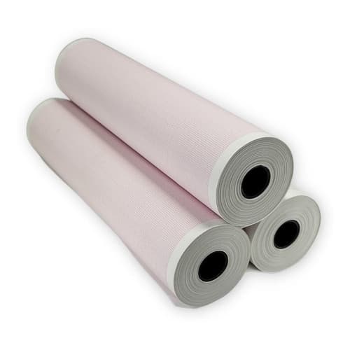 Papel Para Eletrocardiograma Ecg  216mm X 30m - 10 Unidades