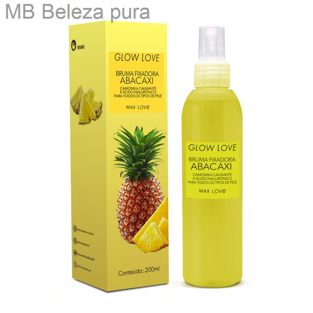 (V)Bruma Fixadora Glow Love Abacaxi 5FPE