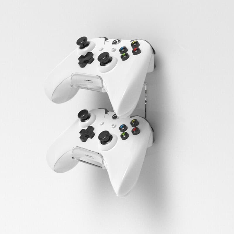 Suporte para 2 controles de PS5, PS4, PS3, Play Xbox Universal - Parede - Acrílico Promoção
