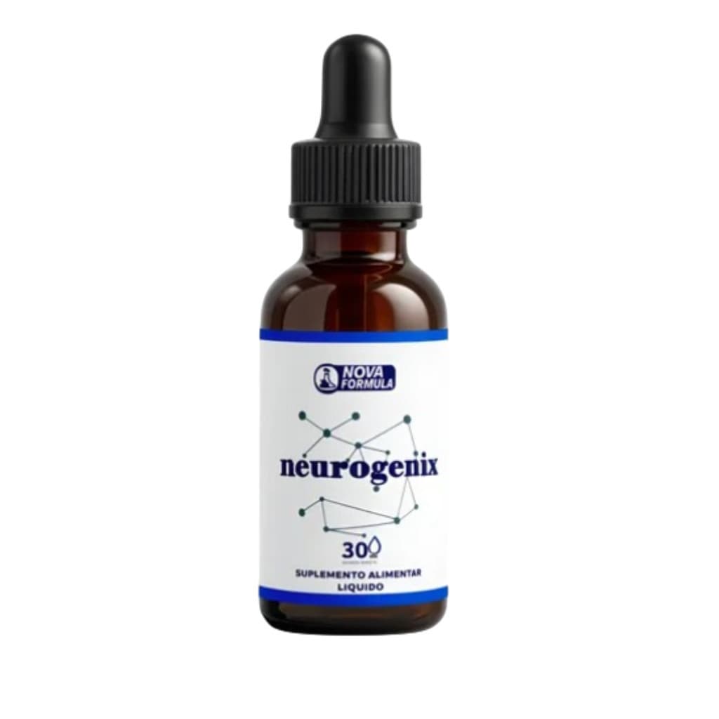 Neurogenix Gotas 30ml - Melhore seu foco, memória e cognição - Fórmula Avançada