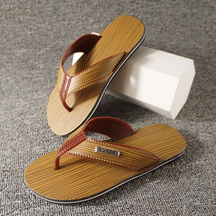 Chinelos Woodgrain | Homens Mulheres De Verão Sandálias Antiderrapantes Para Banheiro Estoque Pronto