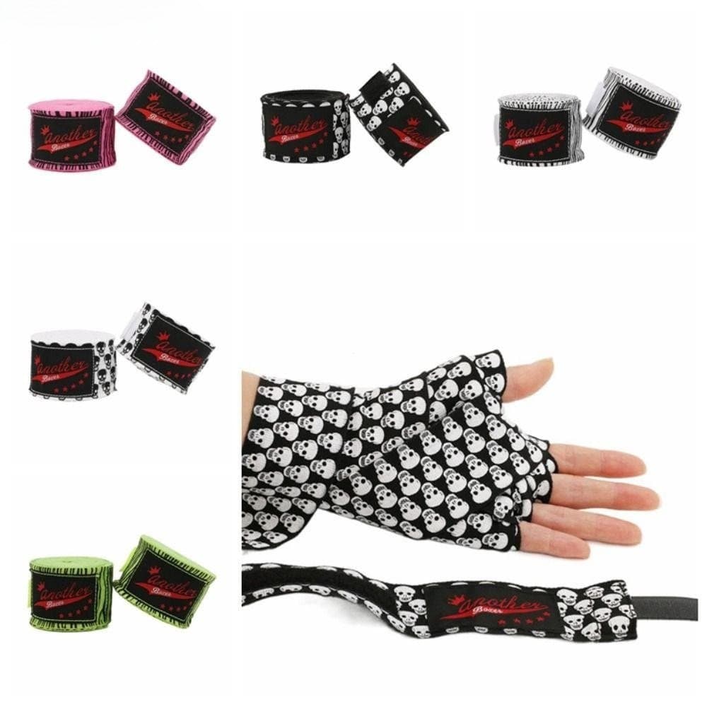 Correias De Boxe BOLONI , Tiras Elásticas De Proteção De Mão De 2 Rolos , Bandagens Com Impressão De Algodão 5M , Chute