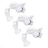 Kit 3 Spot Trilho Duplo 2 Sobrepor Direcionavel 110V/220V