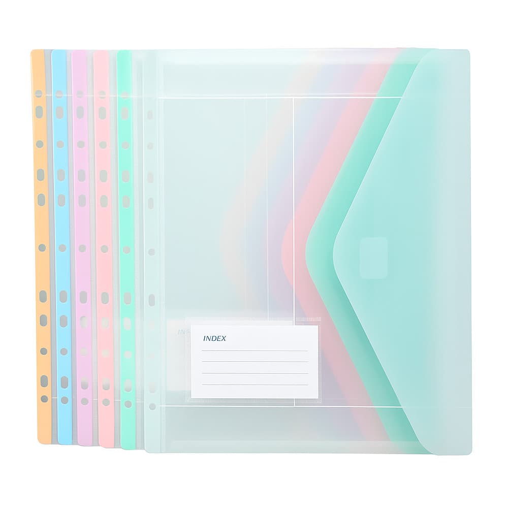 Envelope De Arquivos Transparente Com Identificador Fichário
