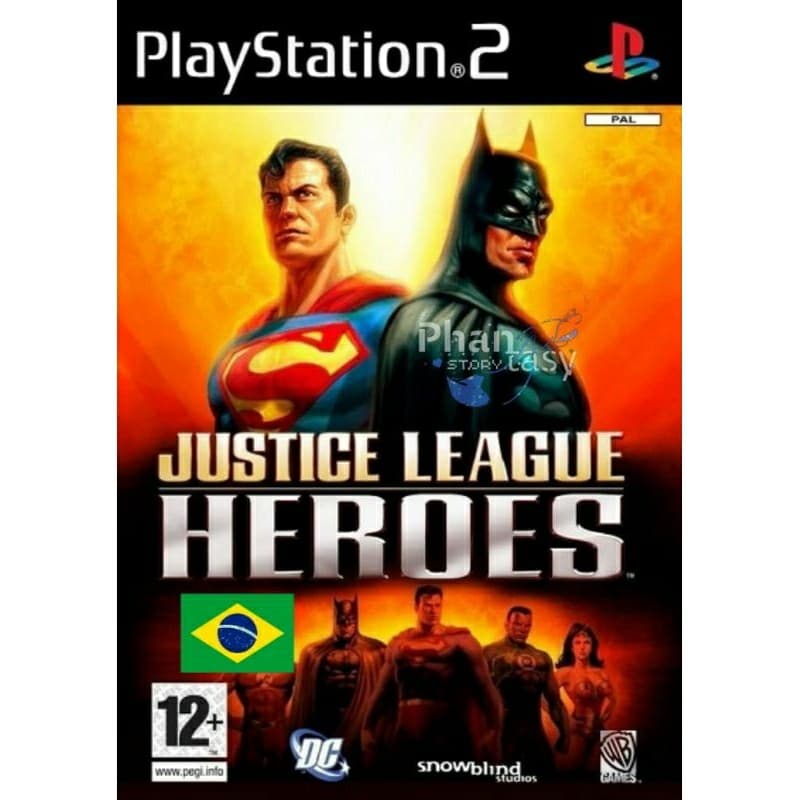 Justice League Heroes DUBLADO para PlayStation 2