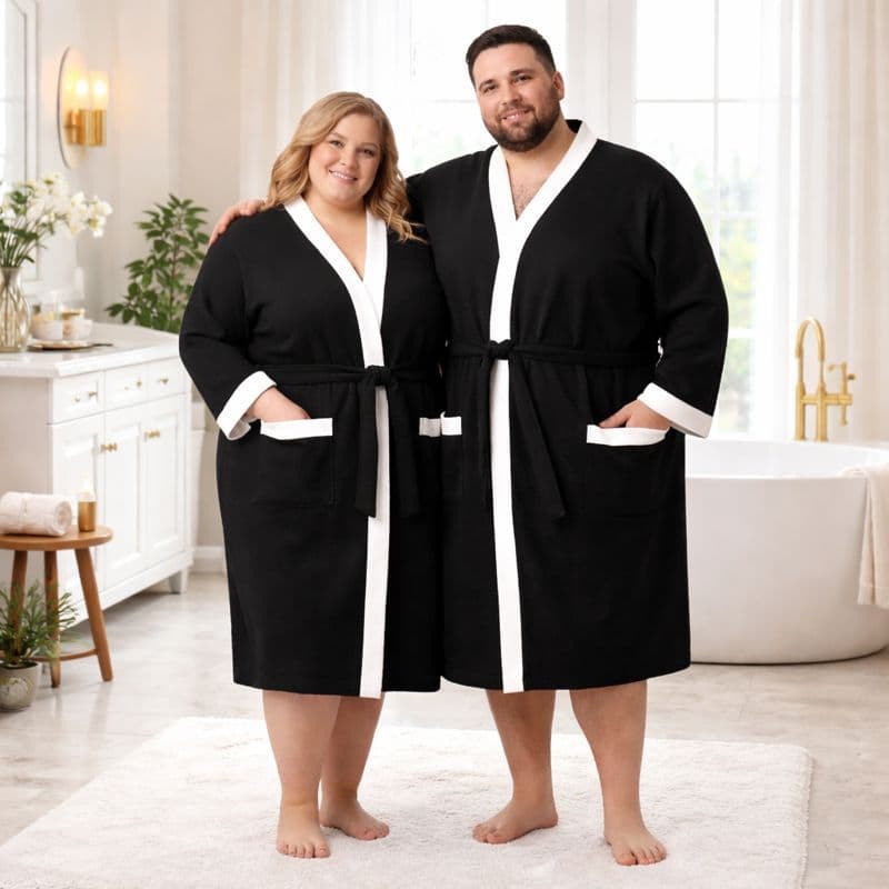 Roupão XXG Plus Size Microfibra Banho Unissex Adulto/PRONTA ENTREGA/ENVIO IMEDIATO/PROMOÇÃO.