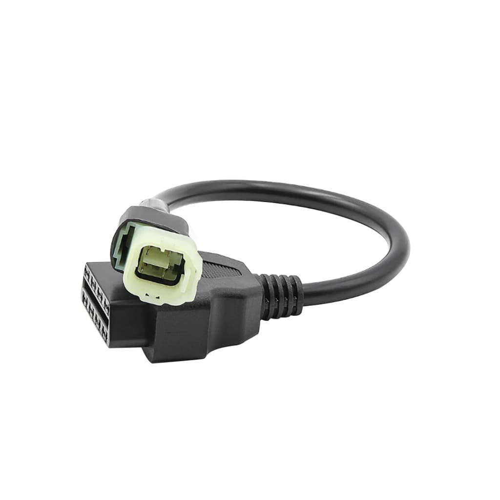 Cabo Moto Honda 4 Pinos Adaptador Obd2 16 Pinos Motocicletas