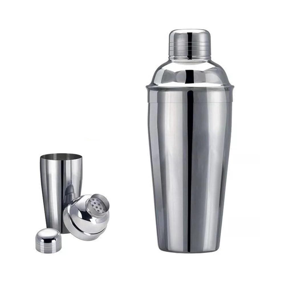 Coqueteleira Profissional Inox Para Drinks e Bebidas 500ml