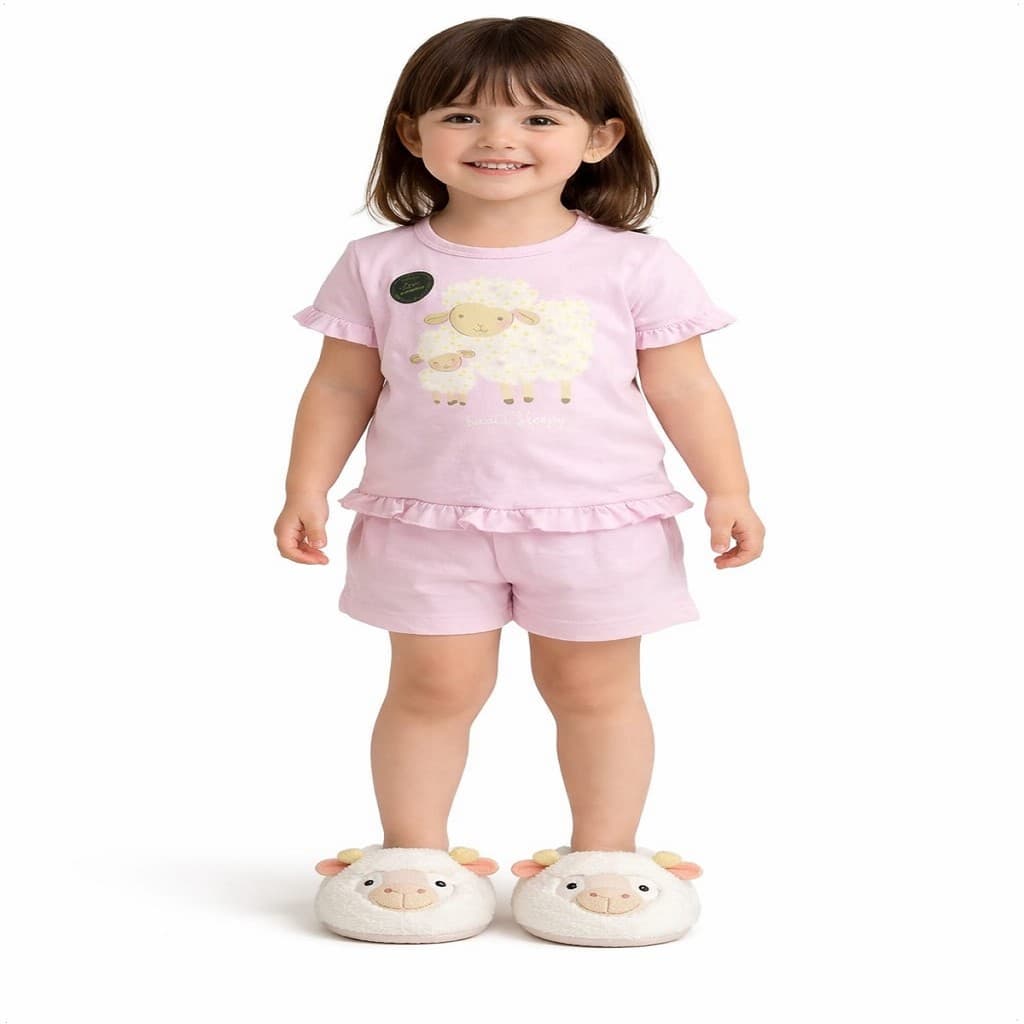 Pijama Infantil E Juvenil  Brilha Escuro Efeito Glitter
