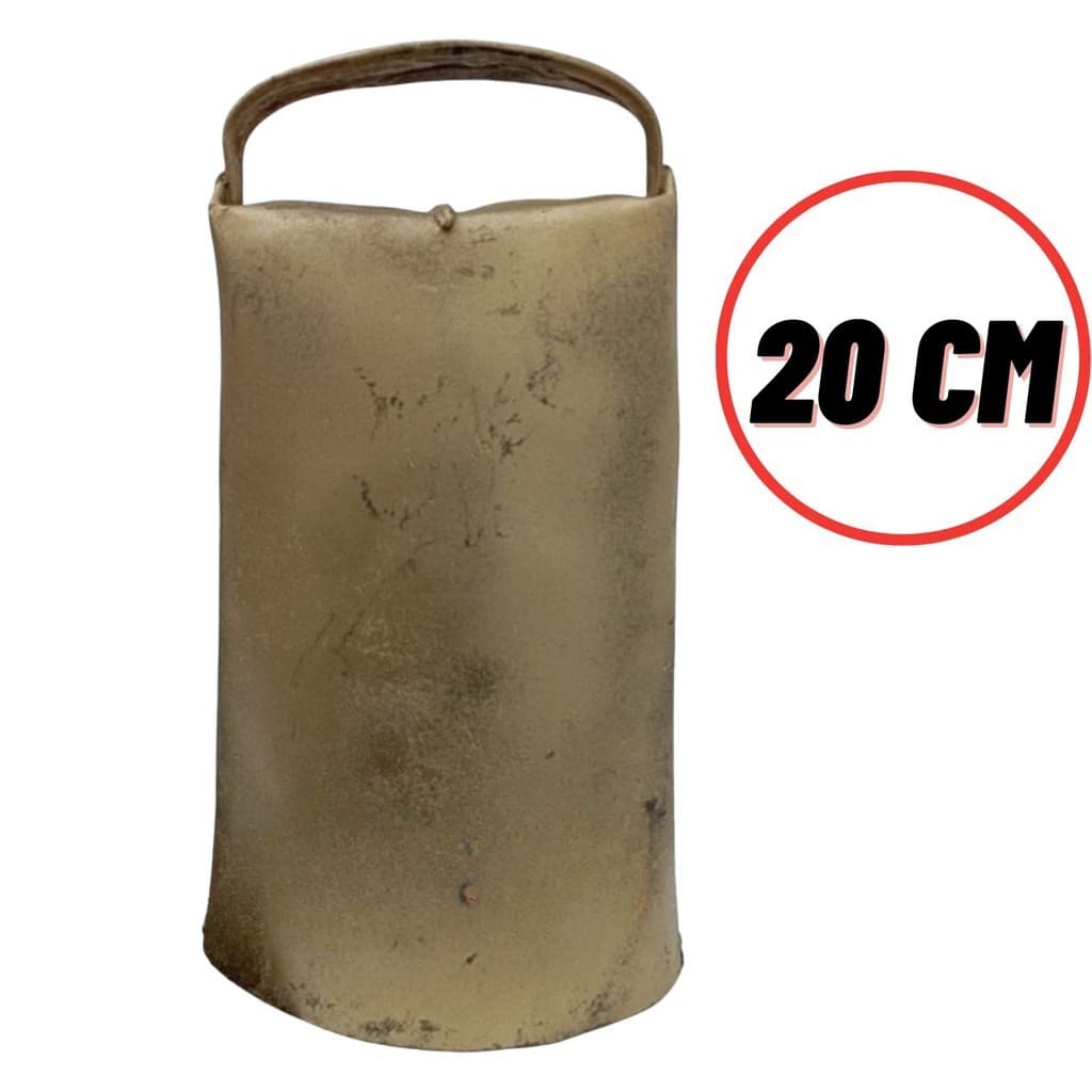 Sino Cincerro Boi Vaca Chocalho Pe De Serra Grande 20 Cm