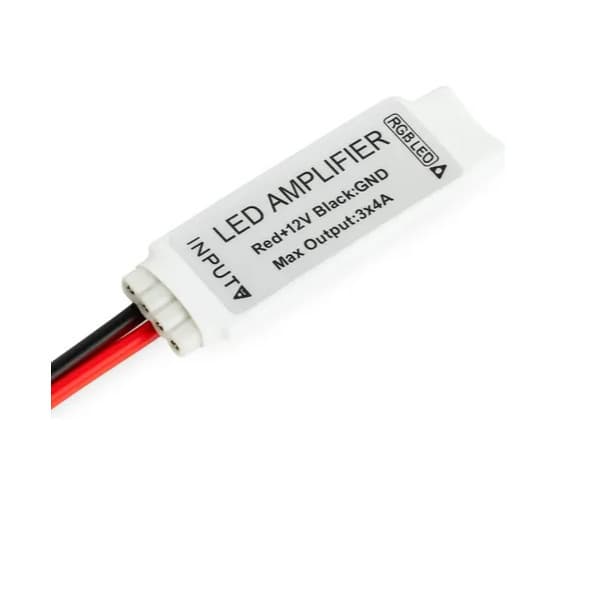 Amplificador Repetidor Para Fita Led Rgb 5050 E 3528