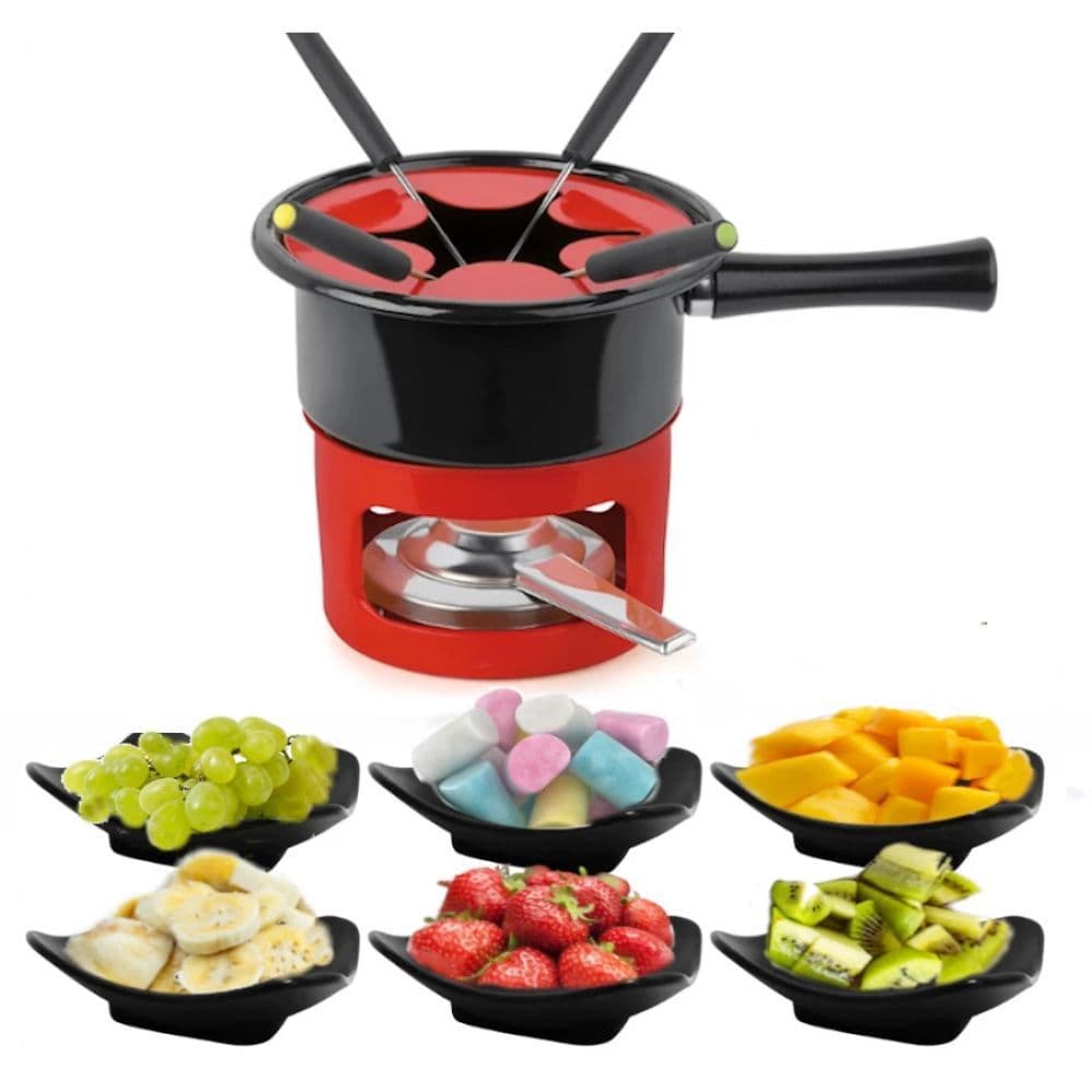 Aparelho Serviço de Fondue Viena 8 Peças Forma + 6 Mini Tigelas para Porções