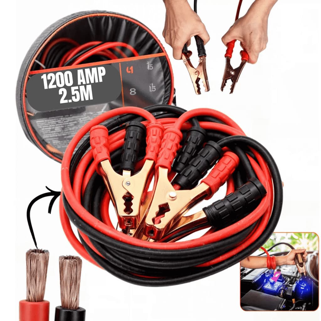 Cabo de chupeta bateria transferência de carga 1200amp