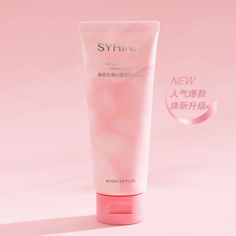 Xiyun Aqua Creme de Limpeza Espuma Refrescante 100ml Limpador Facial Hidratante Não Apertado Hidratante Pele Limpa