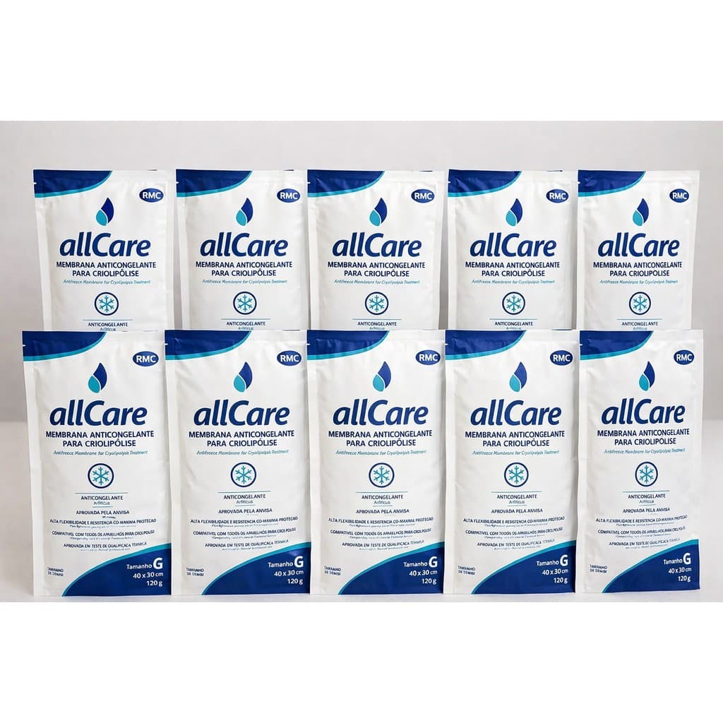 Kit 10 Manta Membranas para Criolipolise RMC All Care - Tam G 40x30