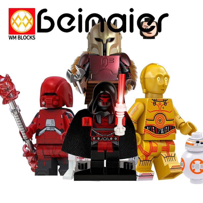 Mini Boneca Star Wars | Boneca de bloco de construção montada | Presente de menino