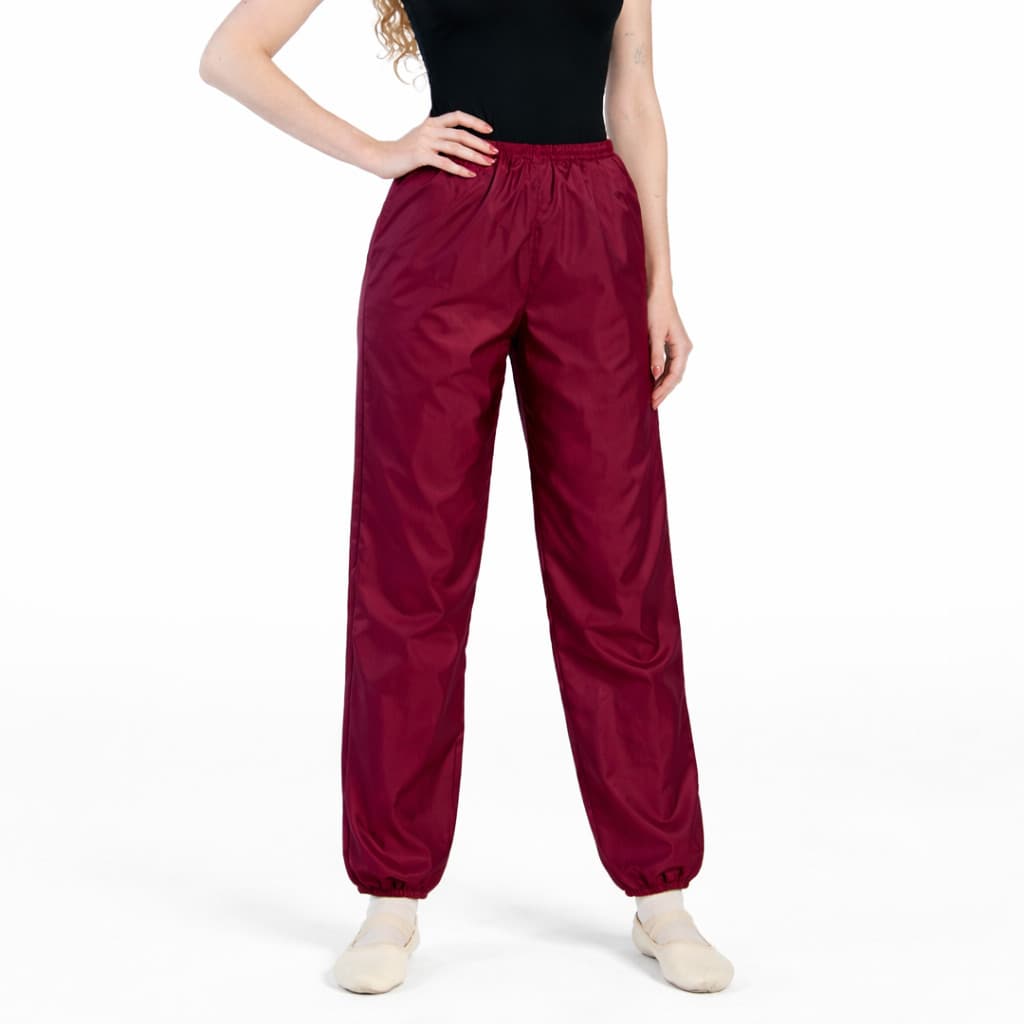 Calça de Aquecimento de Naylon Ballet Dança Esporte
