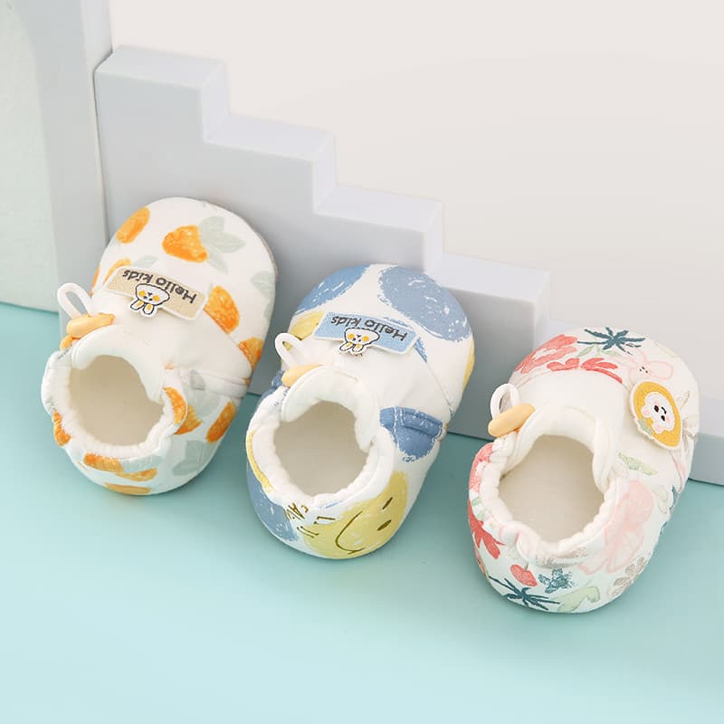 Infantil andando sapatos dianteiros meias primavera outono verão sapatos de bebê crianças Indoor sapatos de sola macia a