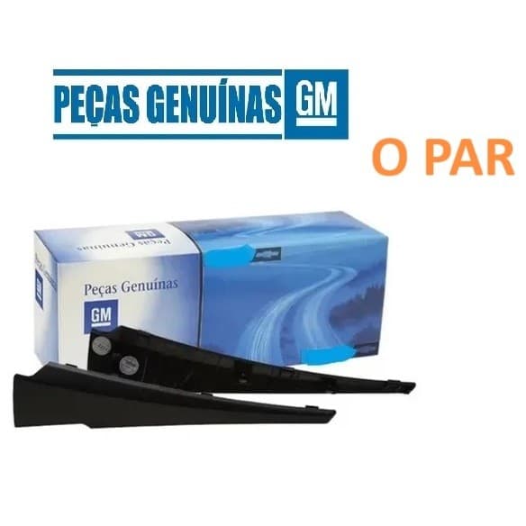 Moldura Da Grade Churrasqueira Do Parabrisas Cobalt LD ou LE 52051204 e 52051205