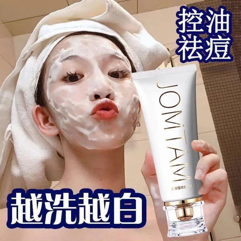 Limpador facial genuíno, controle de óleo, remove cravos, hidratante, limpador facial, limpeza profunda, antirrugas, rem