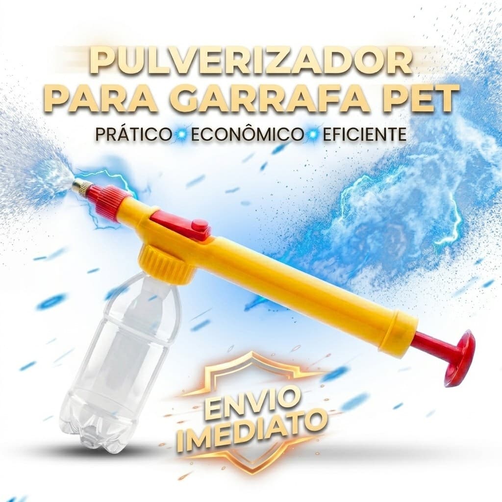 Pulverizador Manual Para Garrafa Pet Pratico Com Acionador casa