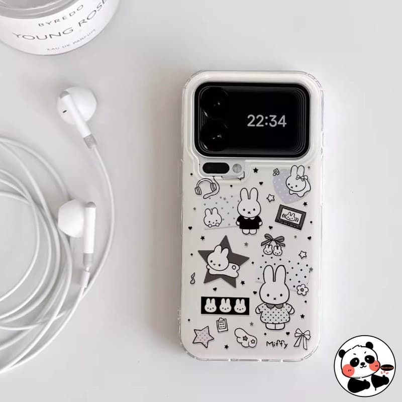Capa De Telefone Fofa Miffy Rabit Para Xiaomi Poco F8 X7 M7 F7 Ultra X6 M6 F6 X5 M5S F5 X4 M4 X3 NFC GT M3 F3 X2 M2 Pro
