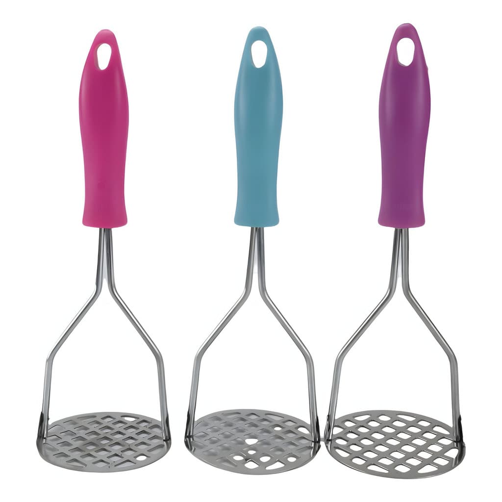Amassador De Batata  Aço Inox Espremedor De Batata Colorido