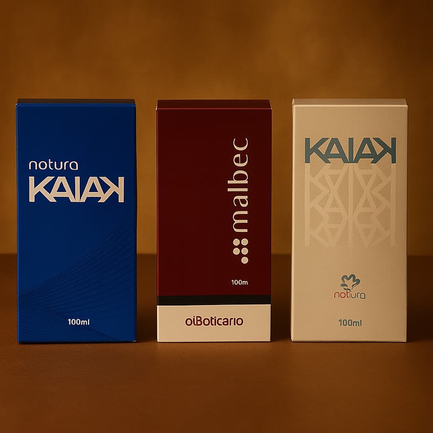 Kit 3 Perfume Masculino 100ml cada  2kk 1mb