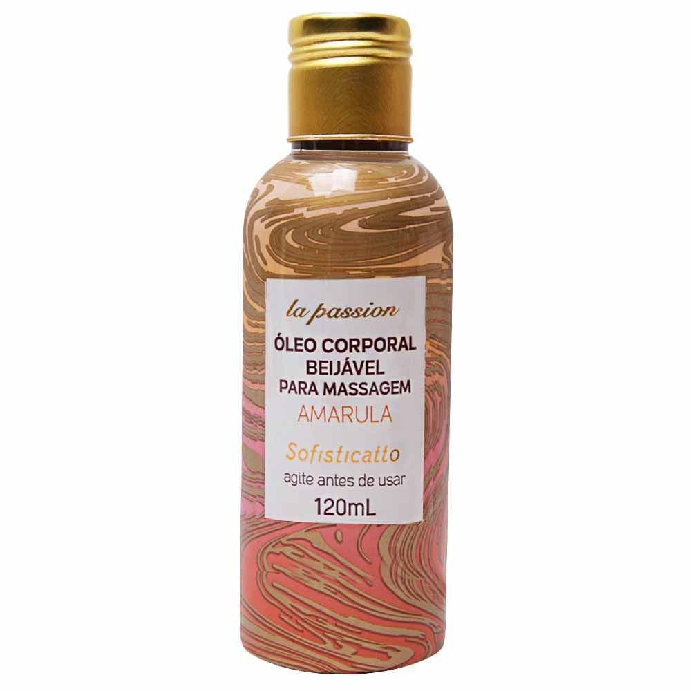 Óleo De Massagem Corporal La Passion Aromático Sensual 120ml Hidratante Intimo