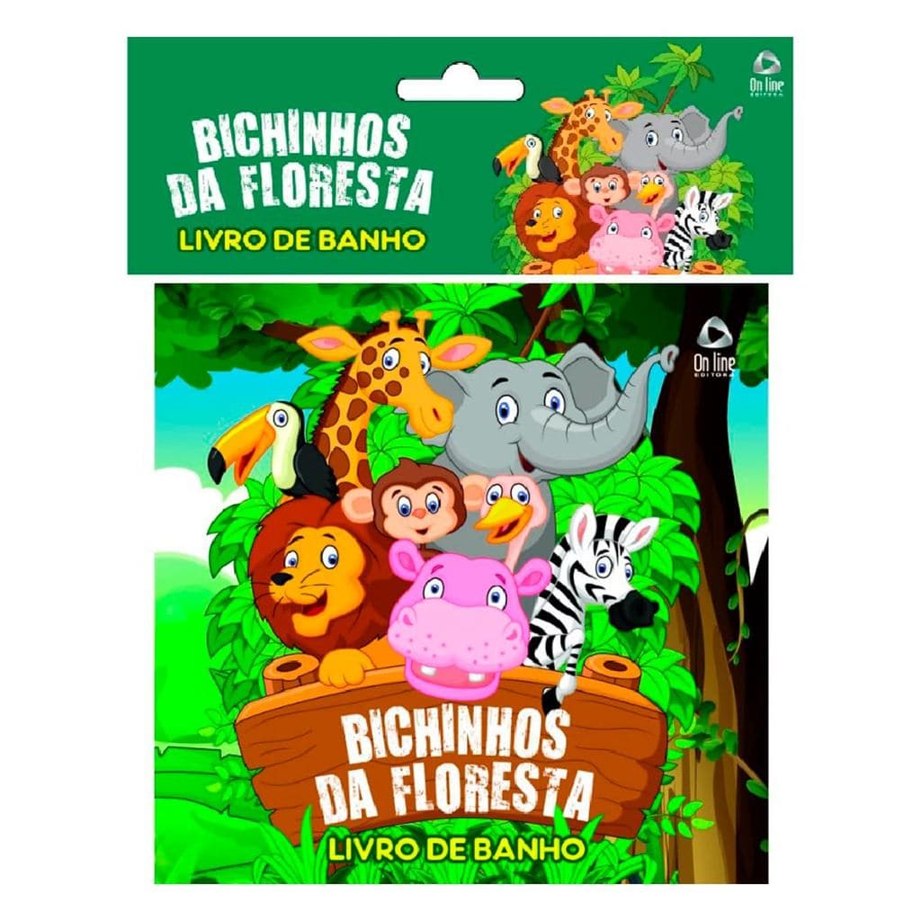 Bichinhos da Floresta - Livro de banho - Ed. Online ( p03 )