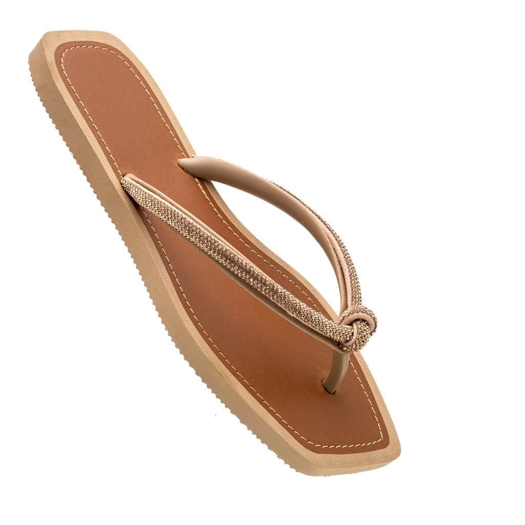 Chinelo Feminino Quadrado - Confortável - Palmilha com Costura - Praia - ORIGINAL